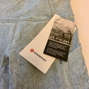 Lululemon Fast and Free High Rise Tight 25”